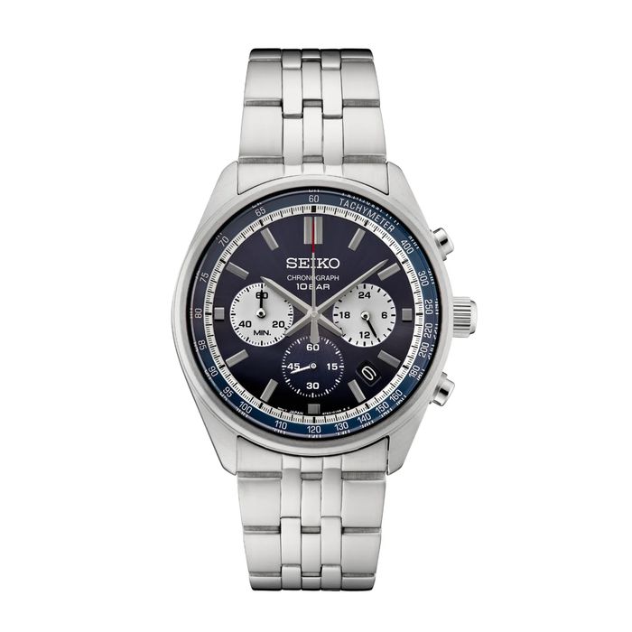 Seiko Essentials Chronograph Blue SSB427