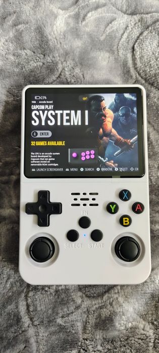 Iluminat cu ips R36s k Game boy