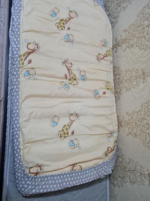 Матрас детский и бортики детские