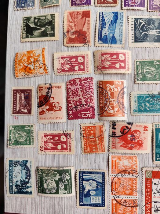 Стари Български пощенски марки във добро състояние!