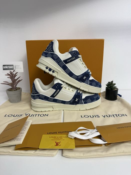 Louis vuitton Trainer Denim(42)(DS)