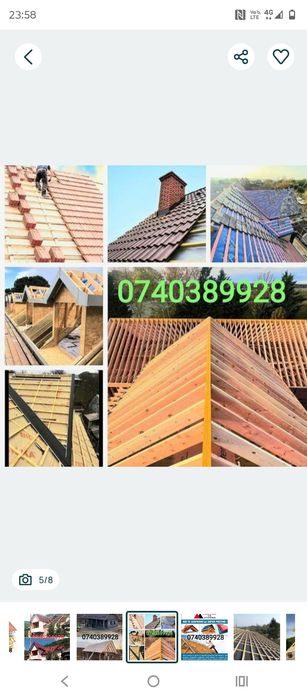 Firma reparatii si montaj acoperisuri 

Principala noastra activitate