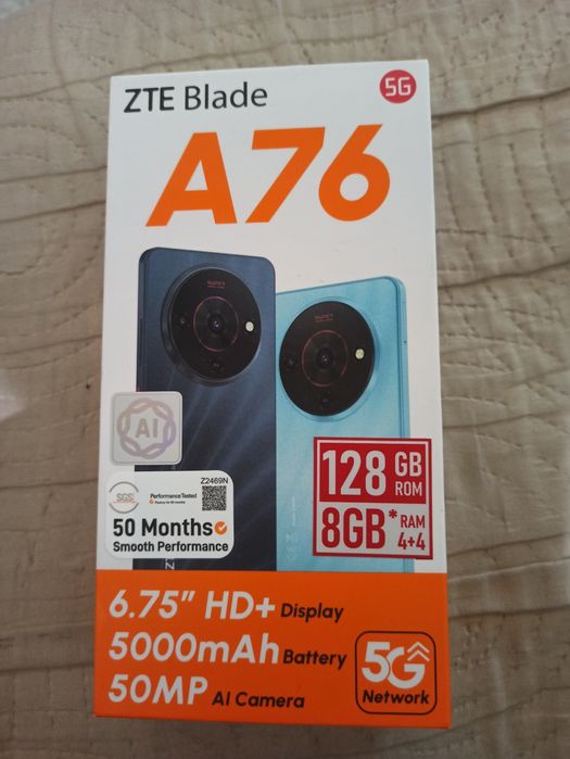 Нов телефон ZTE Blade A76 5G Network