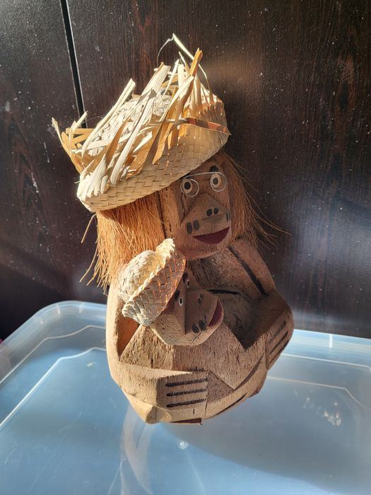 Декорация от кокосов орех, касичка