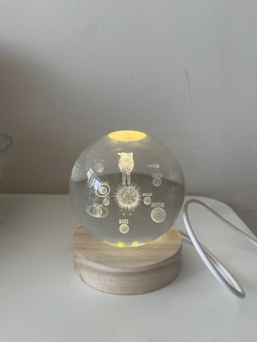 Лампа-космос/череп