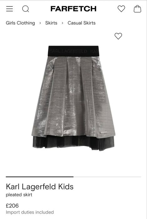 Нова пола Karl Lagerfeld за 122 см или XS