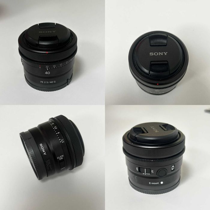 Obiectiv Sony FE 40mm F2.5 G