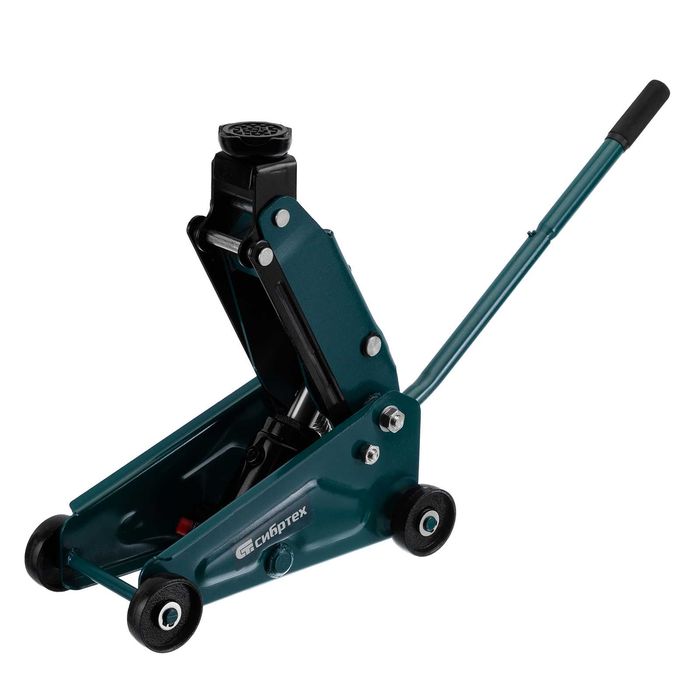 Домкрат гидравлический подкатной 2,5т 148-387 мм,в пласт кейсе Сибртех