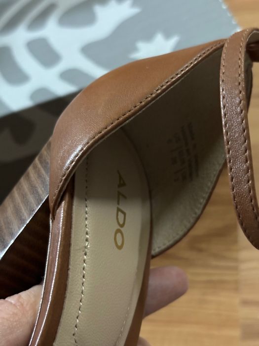 Pantofi piele maro
