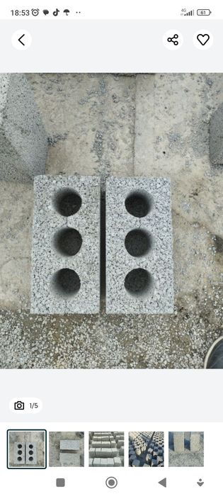 Шлакоблок строительный