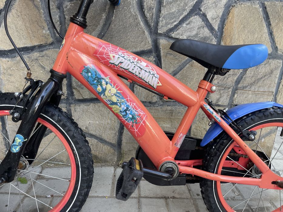 Bicicleta copii spiderman roti 16”