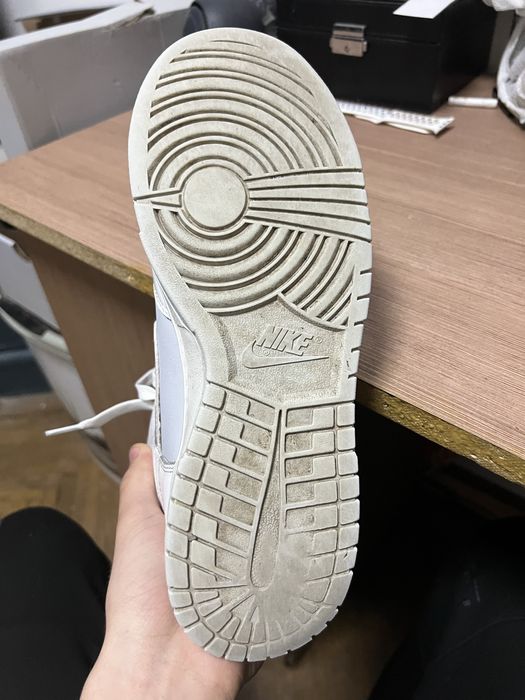 Vand nike dunk high alb 42