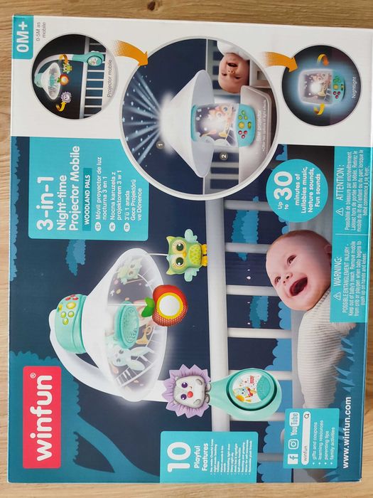 Бебешка Въртележка 3в1