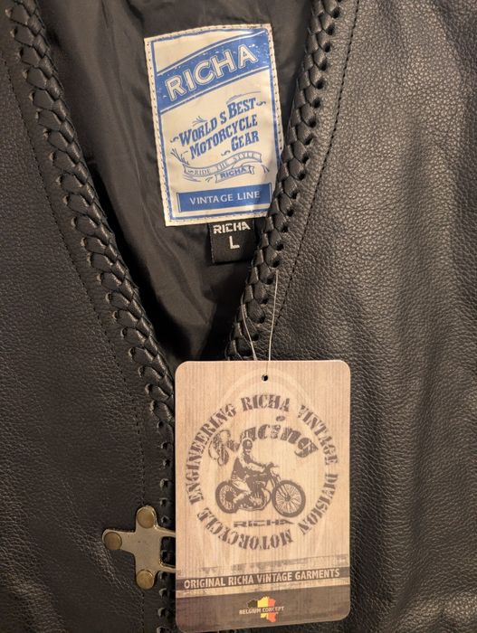 Vestă moto piele Richa