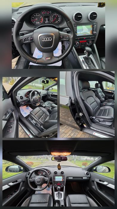 AUDI A3 # S-Line # 2009 # EURO 5#1.4 Benzina 122cp#CUTIE AUTOMATA DSG