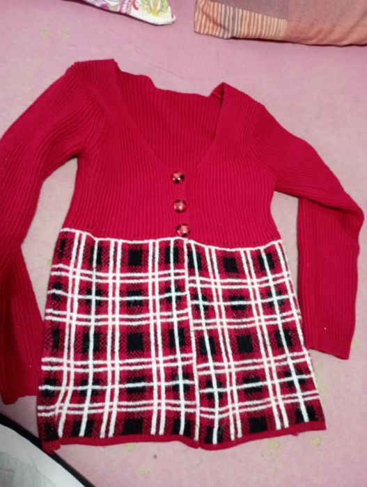 Bluză groasă și helancă