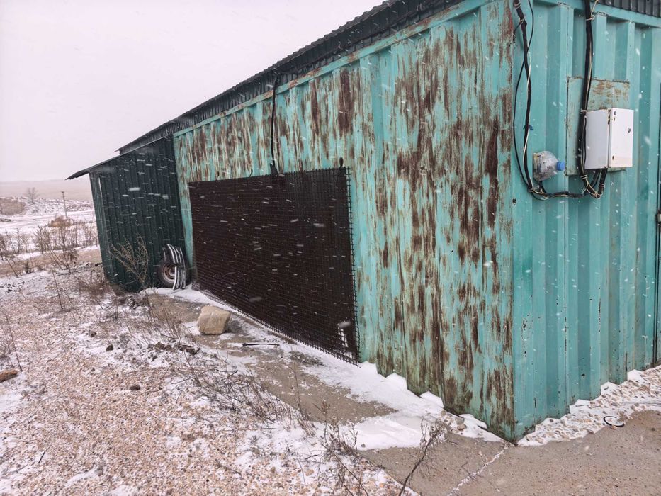 Контейнер утеплённый вагончик