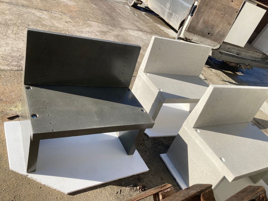 Бетонни пейки и маси