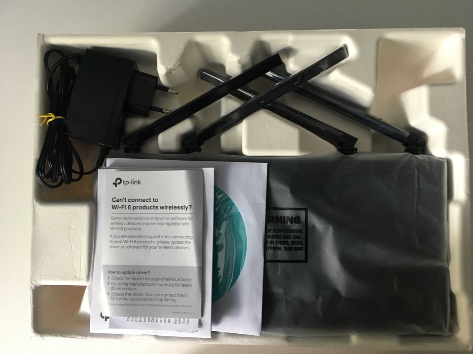 Router Wi-Fi 6 Dual-Band AX1800 Archer AX20 cu Tehnologie OneMesh™