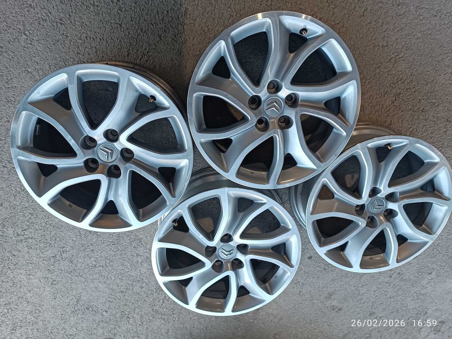 4бр.алуминиева джанта 18цола за Citroen,Peugeot, Mitsubishi 5x114,3