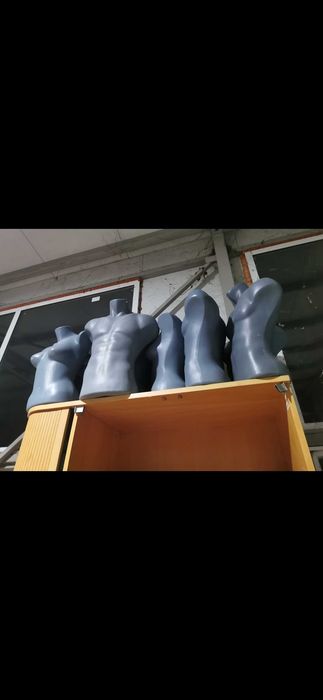 Манекени тип торс около 25бр. Мъжки и женски