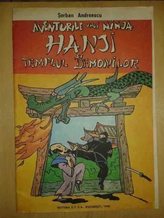 Revista romaneasca de benzi desenate Aventurile Unui Ninja