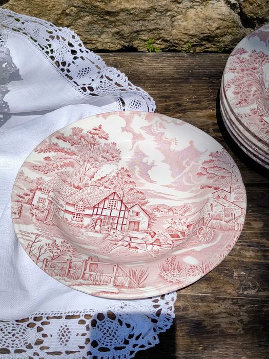 Английски дълбоки чинии 6 броя