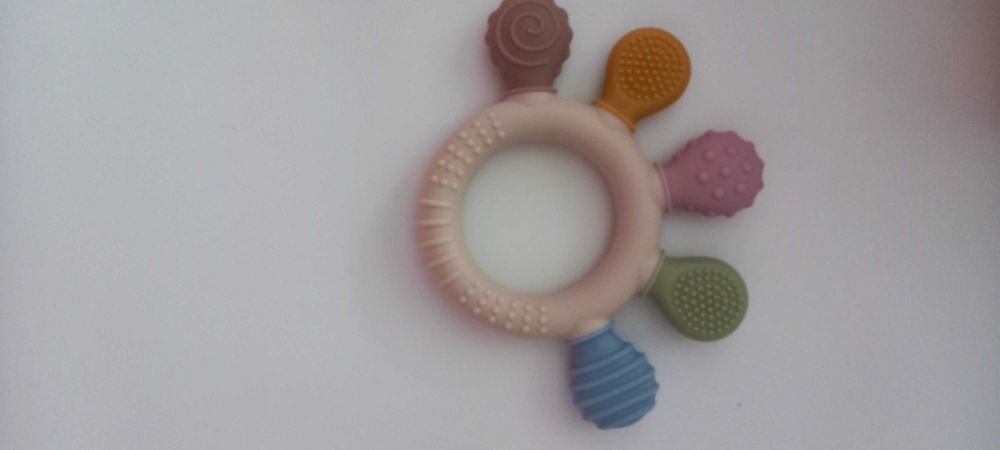 Set jucarii bebelusi noi Montessori lemn&silicon