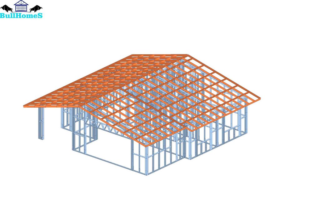 Къща,Бунгало,Преместваема къща,Сглобяеми къщи,Модулни,Жилищни-96м²