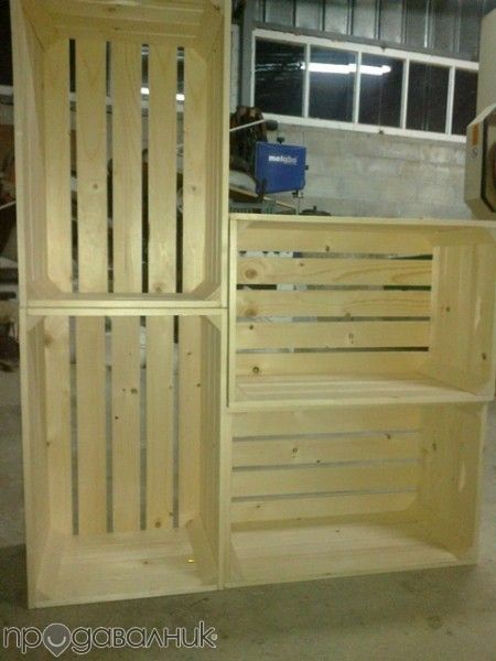 Дървени щайги за обзавеждане - Различни Размери