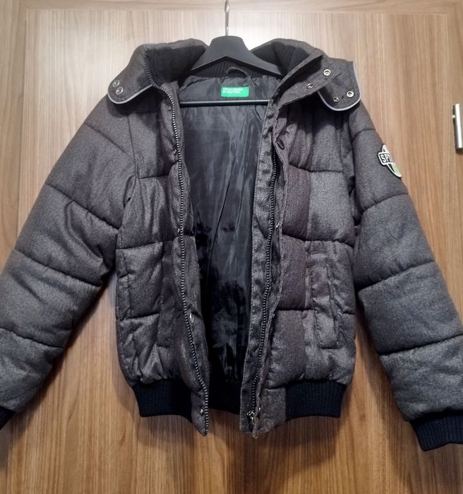 Geaca groasă Benetton copii 140 cm