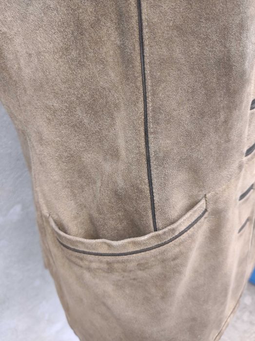 Vestă Vintage Meindl din Piele Naturală – Mărimea 38, Maro, Bavareza