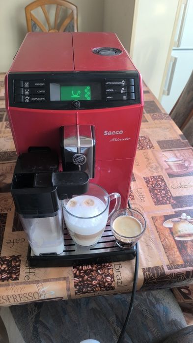 Saeco Minuto HD8763/09,Устройство за пяна, Керамична мелачка, Авт.почи