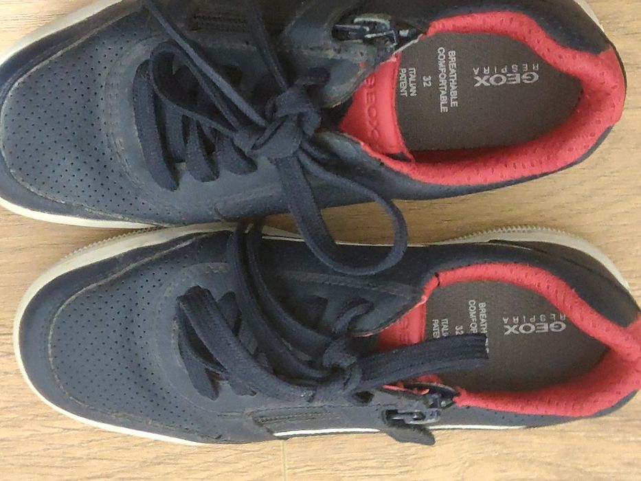 Adidași GEOX Respira Băieți – Navy/Red – Mărimea [Pune Mărimea] – Conf