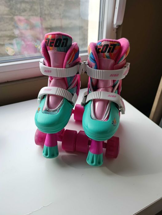 Детски ролери 2 в 1 Yvolution - Neon Combo Skates,