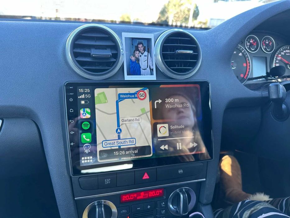 Navigatie Android 15 Dedicata Audi A3 Ecran 9 INCH - Carplay, QLed, DSP