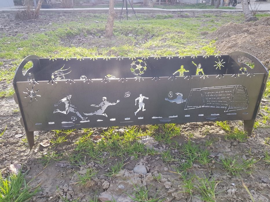 Мангал "Футбол" ширина 18см