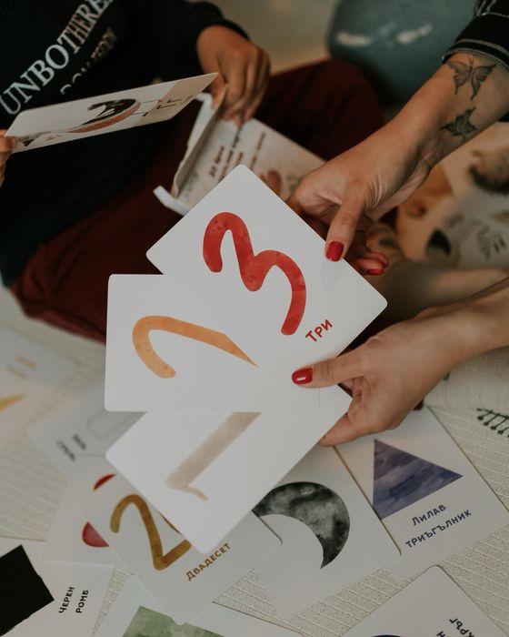 Детски образователни карти с азбуката и числата НОВИ! Промоция!