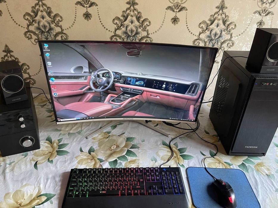 Продаётся  ПК комютор в полном комплекте .