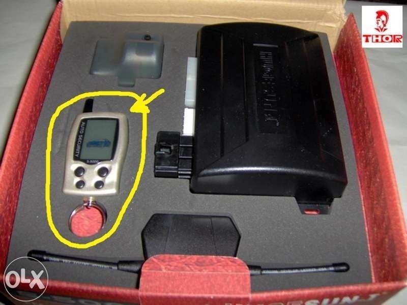 Alarma Auto THOR S-5000, fara pager/telecomanda