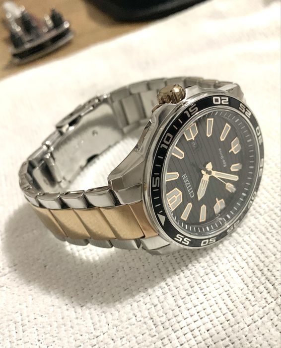 Citizen Eco-Drive AW1524-84E stare foarte buna sau schimb cu Seiko Diver