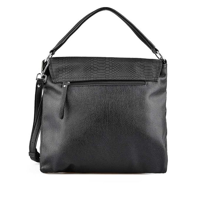 Дамска черна чанта tendenz