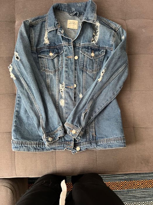 Jacheta denim Strativarius - mărimea S/M