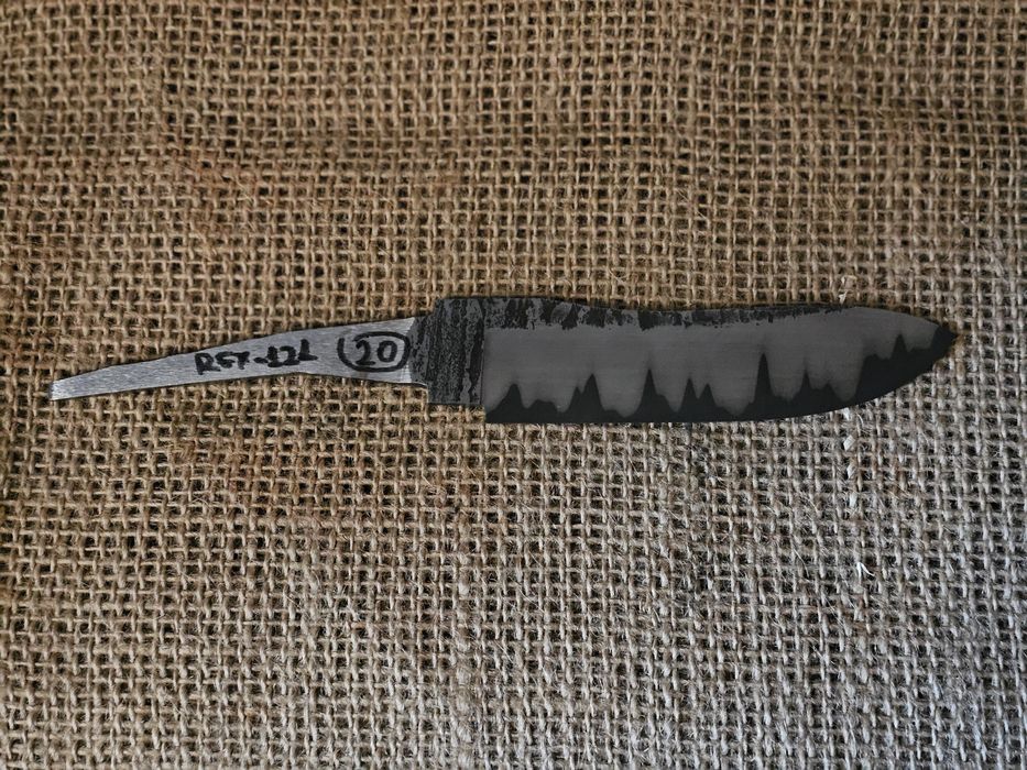 Ковани остриета за нож ръчна изработка