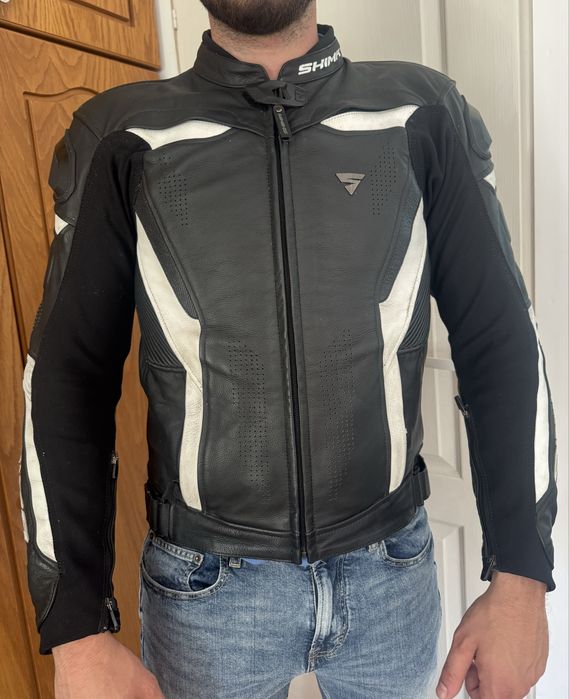Geaca de piele moto Shima Chase marime L