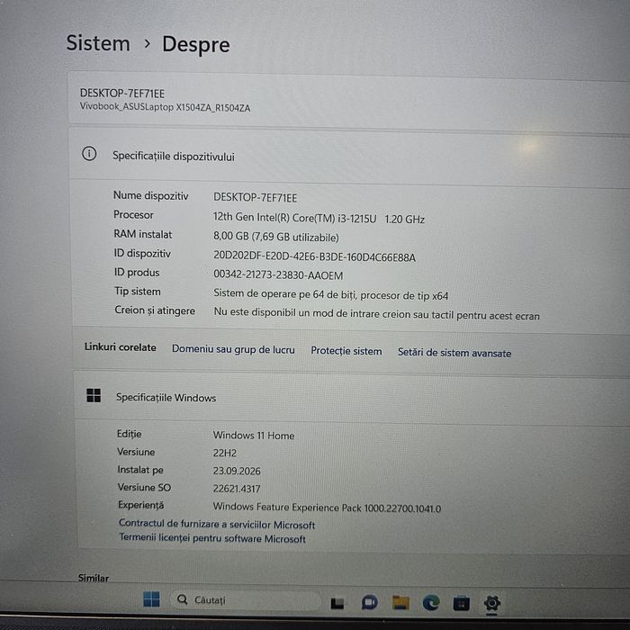 Amanet F28: Laptop Asus Vivobook X1504ZA(P)