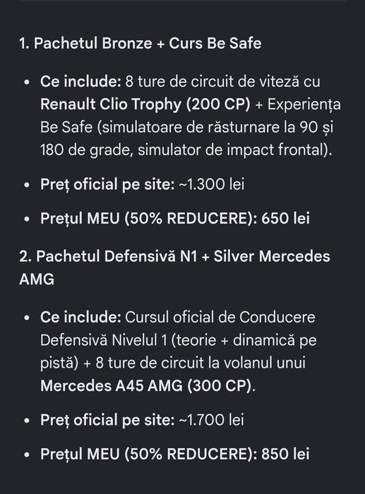 Doua eXperiente de circuit viteza la ATA + Bonus N1