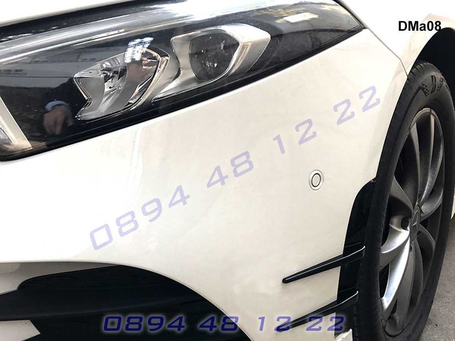 Тунинг Добавка Сплитер Предна Броня Mercedes AMG A W177 Мерцедес В177