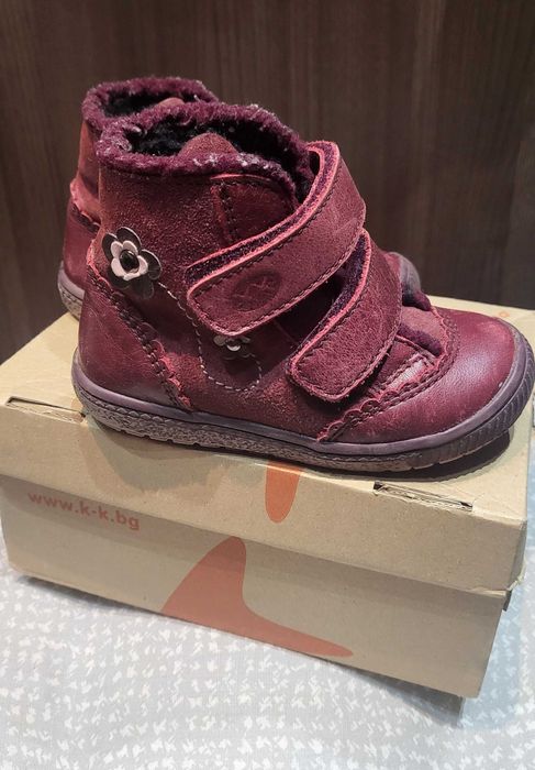 Детски кожени боти КК
