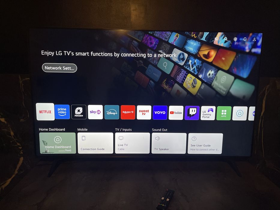 Tv LG 4K 165cm (65inch)